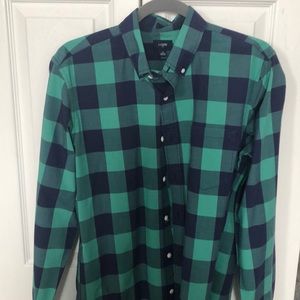 J crew oxford shirt, medium slim cut